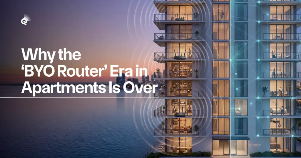 Discover why the BYO-router model fails in MDUs and how managed Wi‑Fi boosts NO and avoids personal routers fighting for airtime and frustration.
