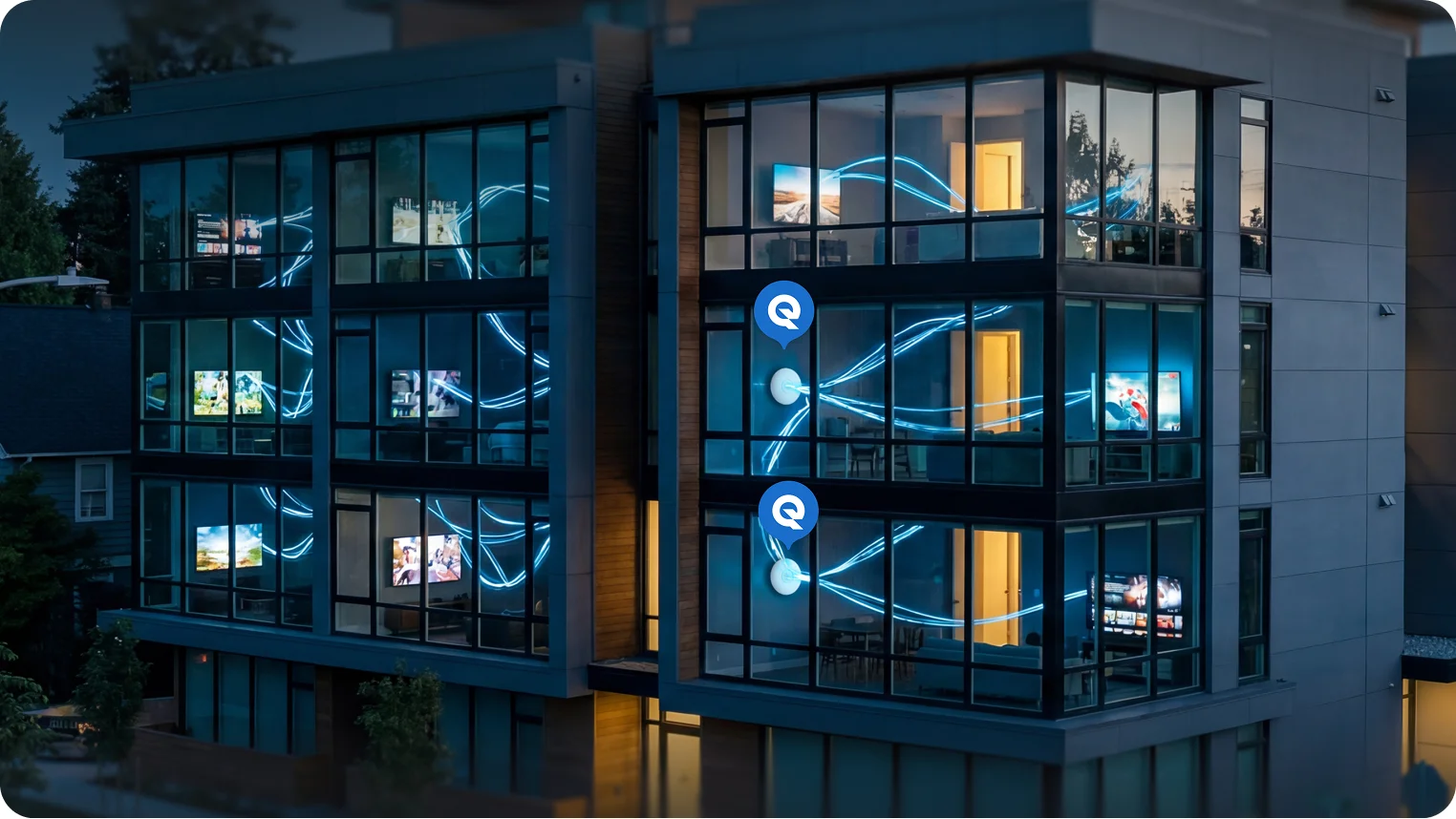 MDU managed connectivity